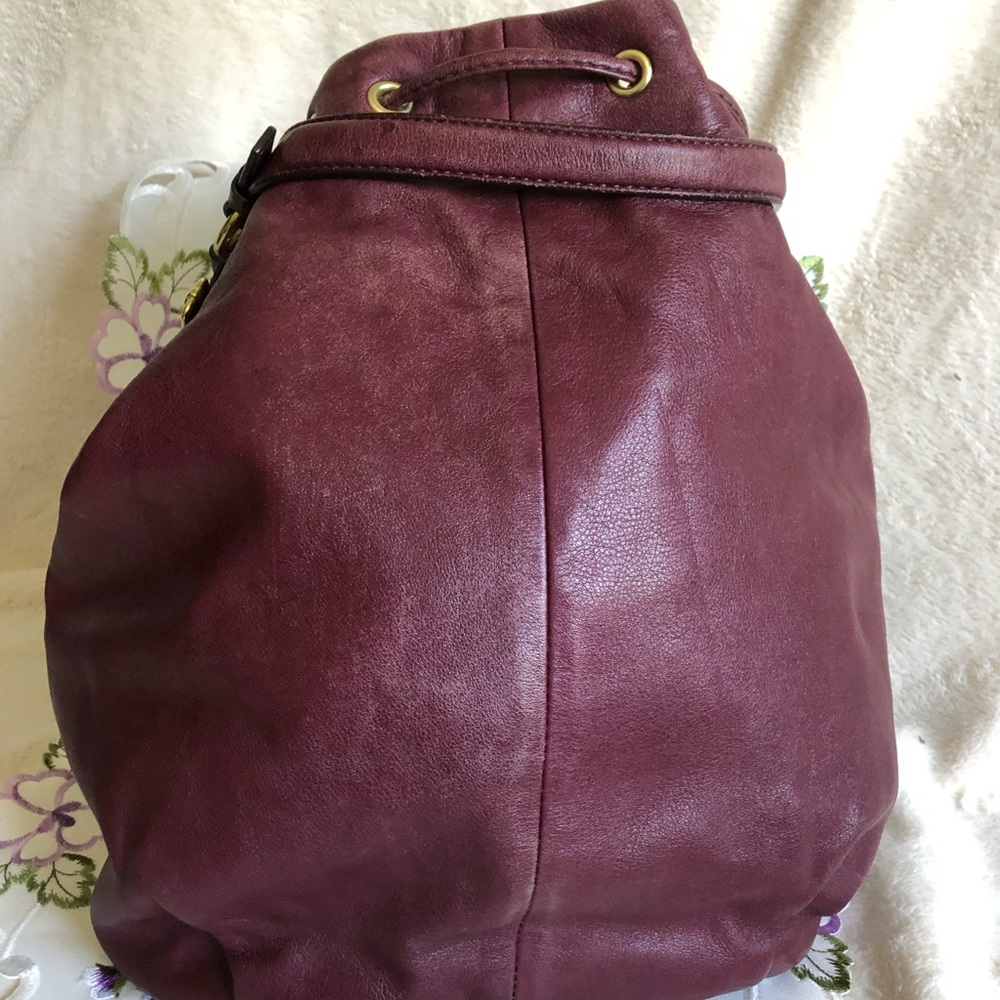 COACH Madison Marielle in Burgundy - Picture 2 of 8